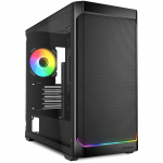 Sharkoon MK4W RGB Strip Micro Tower Melns