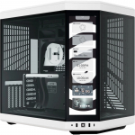 HYTE Y70 Touch Infinite Midi Tower Melns, Balts