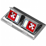 BACHMANN Mini Floor Box 2x3M - Divvietīga grīdas un darba virsmas kārba 45x45mm moduļiem, ar paceļamu vāku, pelēka