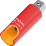 Wera 781 A / B VDE izolēts uzgaļu adapteris 1 / 4 collu kvadrātuzgalis ar mehānisko fiksāciju 05024690001
