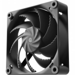 Korpusa ventilatori HAVN H12 PWM 120 mm melni &mdash; 3 komplektā