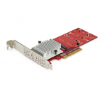 StarTech.com PEX8M2E2 Divu M.2 PCIe SSD adaptera karte - x8 / x16 Divi NVMe vai AHCI M.2 SSD uz PCI Express 3.0 - M.2 NG