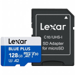 MicroSDXC atmiņas karte Lexar BLUE PLUS 128 GB UHS‑I U3 V30 170 MB / s