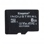 Kingston Technology 8GB microSDHC Industrial C10 A1 pSLC atmiņas karte, bez adaptera