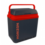 GIOSTYLE Horizon L 12 / 230V termoelektriskais dzesētājs un sildītājs 26L tum&scaron;i pelēks / sarkans