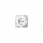 Kontaktligzda CEE 7 / 3 Merten MEG2350-0319 Balta