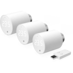 Shelly BLU TRV 3 gab. radiatoru termostatu komplekts ar BLU Gateway Gen3, balts