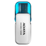 USB atmintinė ADATA UV240 32 GB USB A tipo 2.0, balta, su dangteliu