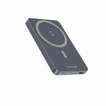 swissten Swissten FUSION Power Bank universalus i&scaron;orinis įkrovimo akumuliatorius MagSafe / Apple Laikrodis / 5000 mAh si