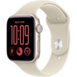 I&scaron;manusis laikrodis Apple Laikrodis SE 3 44mm Žvaigždžių &scaron;viesa / Smėlio spalvos apyrankė M / L ( MJL54ET / A)