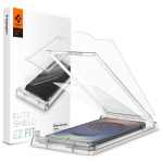 Spigen Elite &bdquo;Shield EZ FIT&ldquo; hibridinis stiklas Samsung &bdquo;Galaxy&ldquo; S25 itin skaidrus