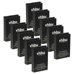 Akumuliatoriai Motorola BT90, HKNN4013A, HKLN4440B, BT110, BT60, HKNN4013B (10 vnt.), 1800 mAh, 3.7 V, Li-Ion