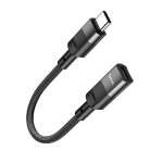 Adapteris HOCO (U107) i&scaron; USB-C į lightning
