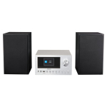 MEDION LIFE P85003 Mājas audio mikro sistēma 30 W Melns, Sudrabs