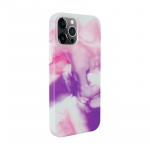 Evelatus Apple iPhone 12 Pro Max Premium silikoninis dėklas su individualiu ra&scaron;tu, violetinis
