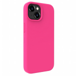 &bdquo;Evelatus Apple iPhone 15 Plus&ldquo; auk&scaron;čiausios kokybės mink&scaron;tas silikoninis dėklas, rožinis