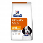 HILL\'S PRESCRIPTION DIET Urinary Care Canine c/d Multicare sausas &scaron;unų ėdalas su vi&scaron;tiena, 4 kg