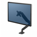 &bdquo;Fellowes&ldquo; ergonominė laikiklis 1 monitoriui &ndash; &bdquo;Platinum&ldquo; serija, juodas