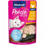 VITAKRAFT POESIE DELICE JUNIOR vi&scaron;tienos - &scaron;lapias kačių maistas - 85 g