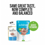 SCHESIR drebučiuose tunas su jūros e&scaron;eriu - &scaron;lapias kačių ėdalas - 85 g