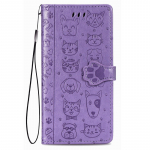 Dėklas Cat-Dog Samsung A155 A15 4G / A156 A15 5G violetinis