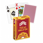 Copag Texas Holdem Pokerio Kortos (Raudonos)