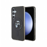 Karl Lagerfeld IML KarlChoupette MagSafe dėklas Samsung Galaxy S24 - juodas