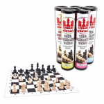 Chess World Roll Cylinder &Scaron;achmatų Rinkinys S Dydis Star