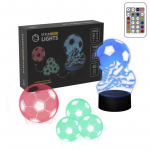 Manta SNL124RGB LED lempa &Scaron;viesos apdaila Kamuoliai RGB 3D