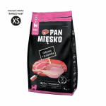 &Scaron;unų maistas - PAN MIĘSKO Ver&scaron;iena Su Putpelių Kiau&scaron;iniais &Scaron;uniukams 9kg Be Glitimo