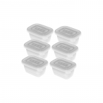 Maisto Indų Rinkinys - ROTHO Freeze 6x250ml Technopolimeras, Saugus Plauti Indaplovėje