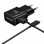&bdquo;Samsung EP-TA200EBE USB-A 15W&ldquo; sieninis įkroviklis su EP-DR140ABE USB-A - USB-C laidu (OOB Bulk - pakaitinė pakuotė) -
