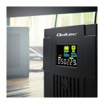 Nepertraukiamas Maitinimo &Scaron;altinis (UPS) - Qoltec 53770 1,5 kVA 900 W 2 AC I&scaron;vestys