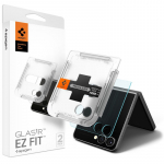 &bdquo;Spigen Glas.TR EZ Fit HD&ldquo; grūdinto stiklo 2 vnt. pakuotė, skirta &bdquo;Samsung Galaxy Z Flip 7&ldquo; - skaidrus
