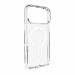 &bdquo;Puro Lite Mag TPU+PC&ldquo; dėklas, suderinamas su &bdquo;MagSafe&ldquo;, skirtas &bdquo;iPhone 17 Pro&ldquo; &ndash; skaidrus su baltu žiedu