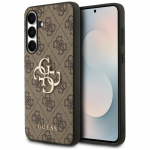 &bdquo;Guess Big 4G Classic&ldquo; logotipo dėklas, skirtas &bdquo;Samsung Galaxy S25 FE&ldquo; &ndash; rudas