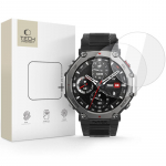 &bdquo;Tech-Protect Glass Fit+&ldquo; 2 grūdinto stiklo pakuotė &bdquo;Amazfit T-Rex 3 Pro 48mm&ldquo; &ndash; permatoma