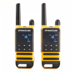 Ne&scaron;iojama radijo stotis PMR PNI Dynascan P19, 446MHz, 0,5W, 16 kanalų, IP54, 2 dalių rinkinys