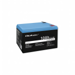 Qoltec LiFePO4 ličio geležies fosfato akumuliatorius, 12,8 V, 10 Ah, 128 Wh, BMS
