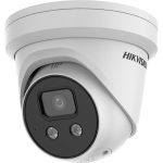 Hikvision dome DS-2CD2386G2-ISU / SL(C) F4 (baltas, 8 MP, 30 m. IR, AcuSense)