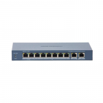 Hikvision 10 prievadų 8 PoE prievadų komutatorius DS-3E0310HP-E(C)