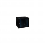 Komutacinė spinta 19'' pakabinama 6U 600x600x368mm (juoda, nesurinkta, IP20) ASP2-6606