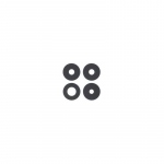 Xiaomi 14T kameros stikliukas Black (only lens 4pcs) ORG