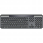 LOGITECH Slim Solar+ verslui &ndash; GRAFITO &ndash; JAV TARPTAUTINIS &ndash; 2,4 GHz / BT &ndash; INTNL-973 &ndash; UNIV.