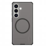 &bdquo;Nillkin Super Frosted Shield Pro&ldquo; magnetinis dėklas, suderinamas su &bdquo;MagSafe&ldquo;, skirtas &bdquo;Samsung Galaxy S26&ldquo; &ndash; permatoma