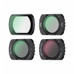 Filtras - JJC F DP3K4NDV filtro rinkinys DJI Osmo Pocket 3, magnetinis, drėgmei atsparus dėklas
