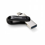 Sandisk iXpand Go 256GB Lightning / USB 3.0 juodas / sidabrinis SDIX60N-256G-GN6NE