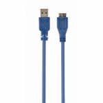 KABELAS USB3 AM-MICRO BM 3M / CCP-MUSB3-AMBM-10 GEMBIRD