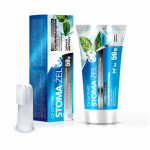 EUROWET Stoma-Żel Mint - dantų pasta ir &scaron;epetėlis &scaron;unims ir katėms - 50 mg