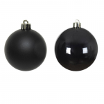 Stikliniai eglutės žaisliukai DECORIS 140417, 8 cm, 6 vnt.